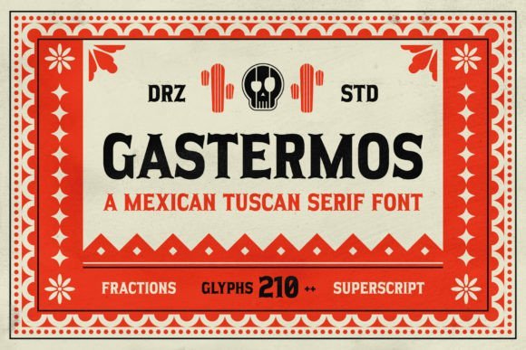 Gastermos Font - Featured Image