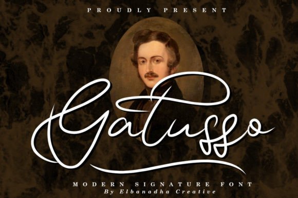Gatusso Font - Featured Image