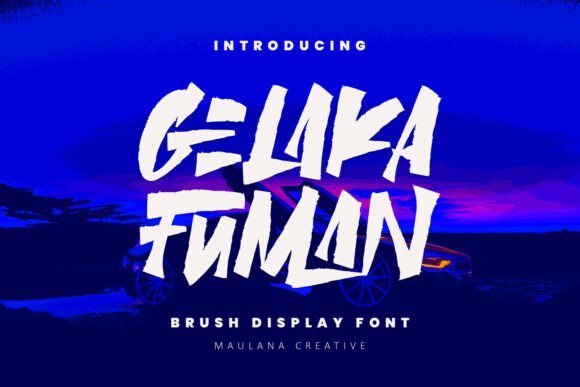 Gelaka Fuman Font - Featured Image