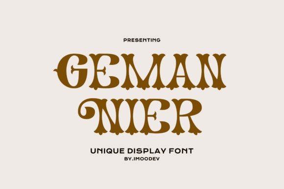 Geman Nier Font - Featured Image