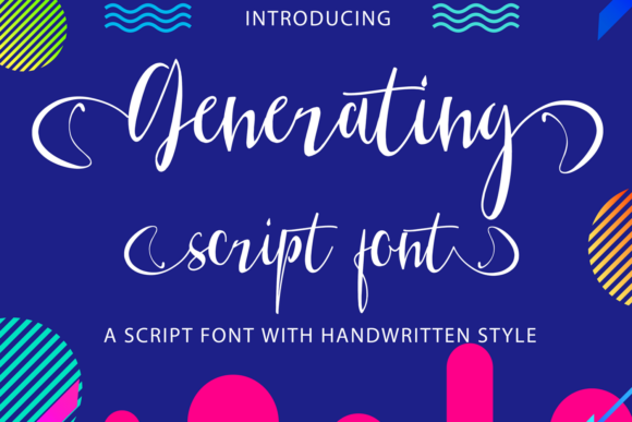 Generating Font - Featured Image