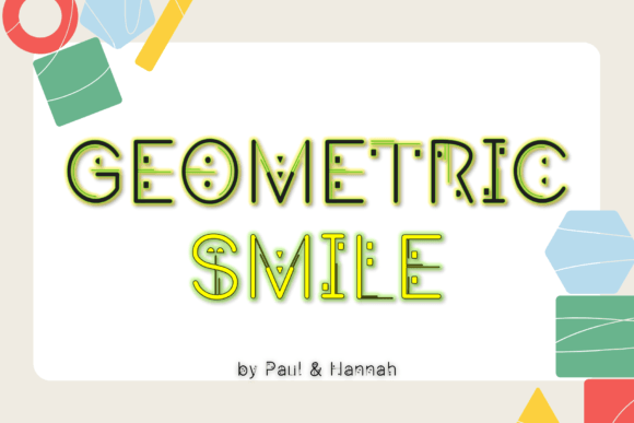 Geomatic Smile Font - Featured Image