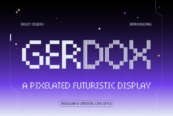 Gerdox Font - Featured Image