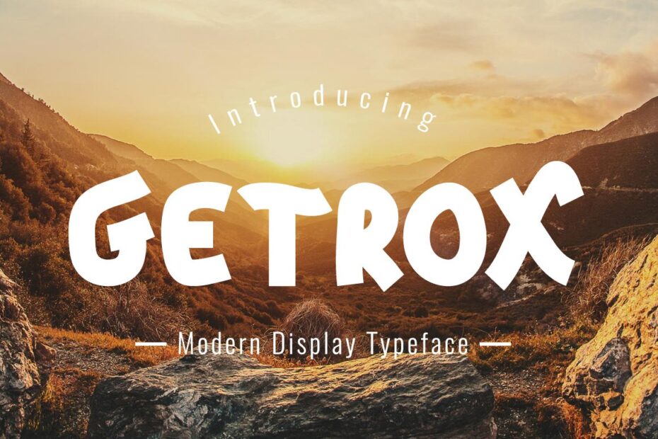 Getrox Font - Featured Image