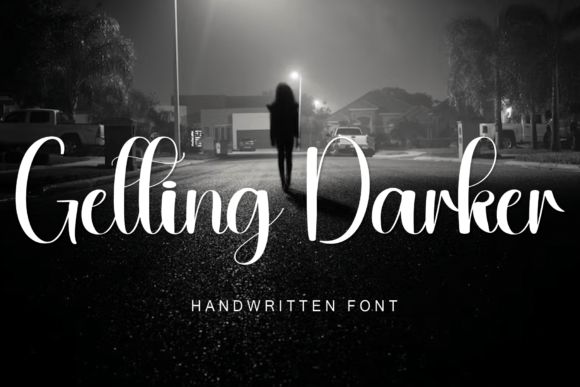 Getting Darker Font - Featured Image