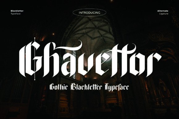 Ghavettor Font - Featured Image