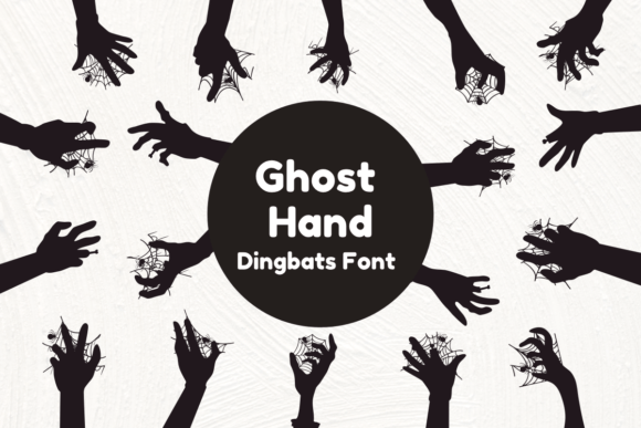 Ghost Hand Font - Featured Image