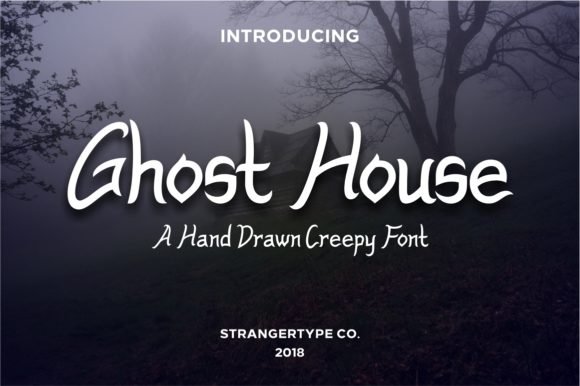 Ghost House Font - Featured Image