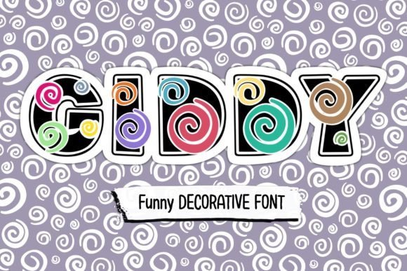 Giddy Font - Featured Image