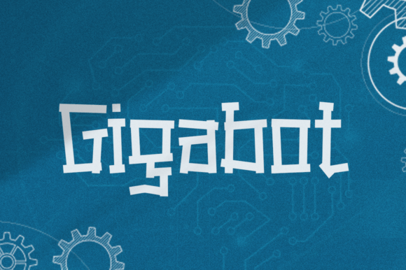 Gigabot Font - Featured Image