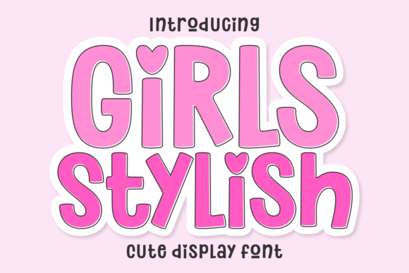 Girls Stylish Font - Featured Image