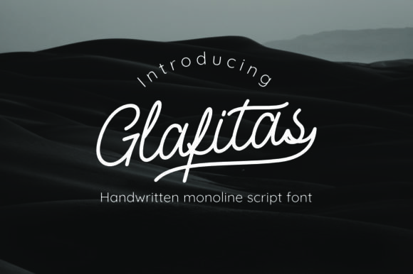 Glafitas Font - Featured Image