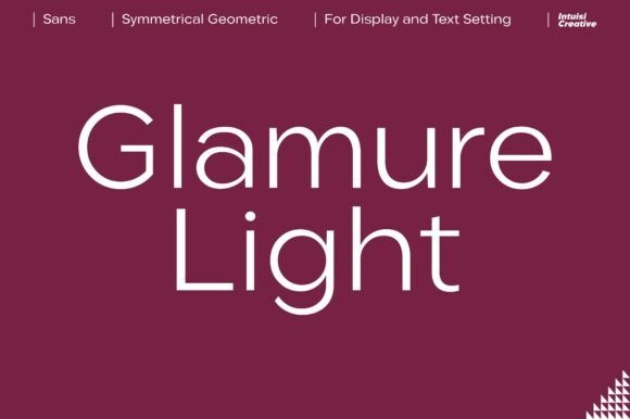 Glamure Light Font - Featured Image