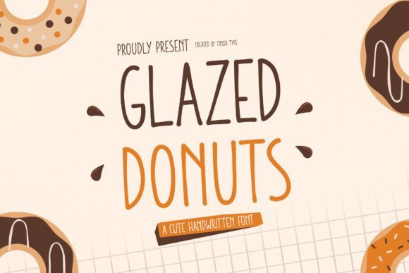 Glazed Donuts Font - Featured Image
