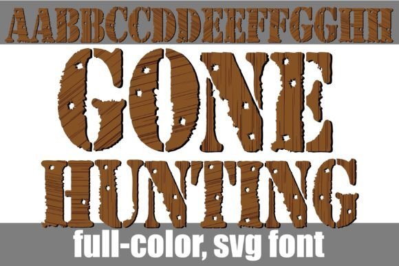 Gone Hunting Font - Featured Image