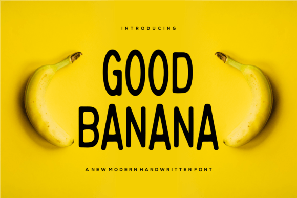 Good Banana Font - Featured Image