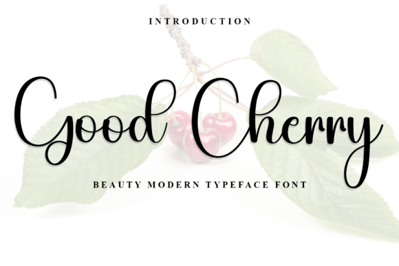 Good Cherry Font - Featured Image