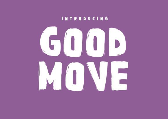 Good Move Font - Featured Image