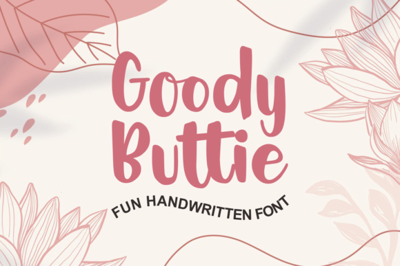 Goody Buttie Font - Featured Image