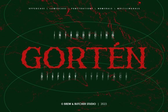 Gorten Font - Featured Image