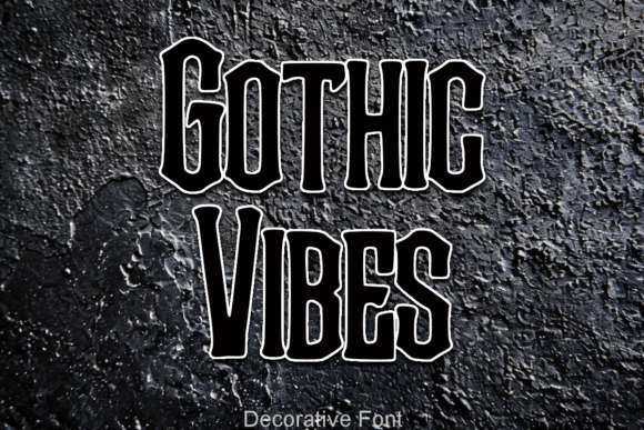 Gothicvibes Font - Featured Image