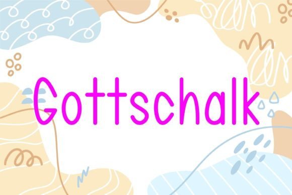 Gottschalk Font - Featured Image