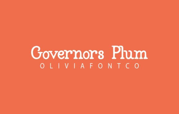 Governors Plum Font - Featured Image