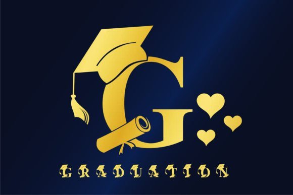 Graduation Monogram Font - Featured Image