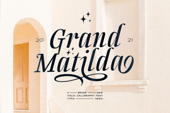 Grand Matilda Font - Featured Image