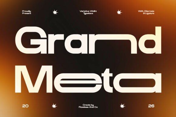 Grand Meta Font - Featured Image