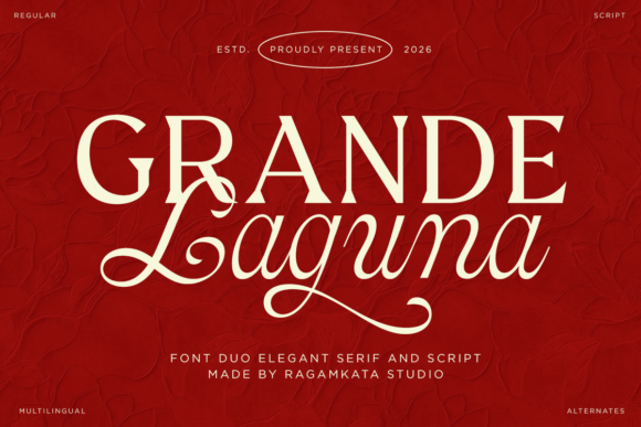Grande Laguna Font - Featured Image