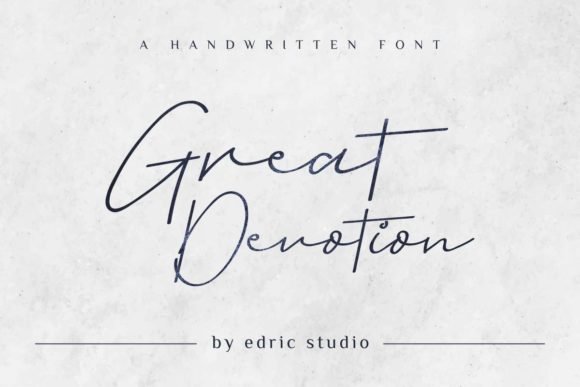 Great Devotion Font - Featured Image