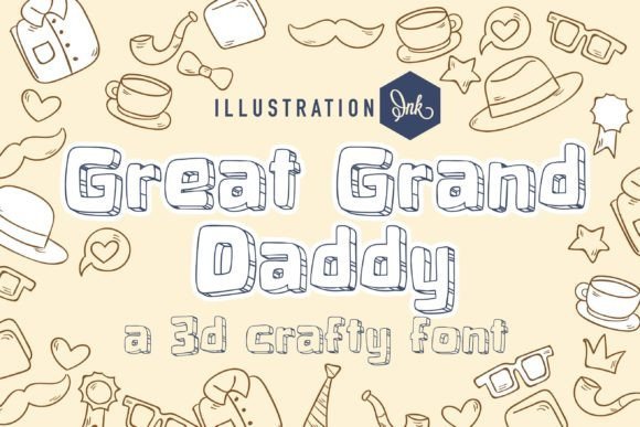 Great Grand Daddy Font - Featured Image
