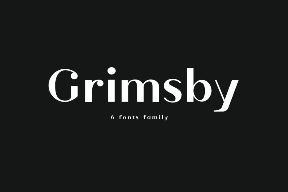 Grimsby Font - Featured Image