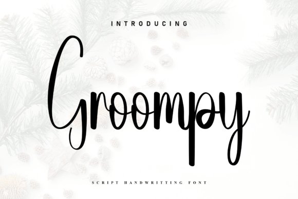 Groompy Font - Featured Image