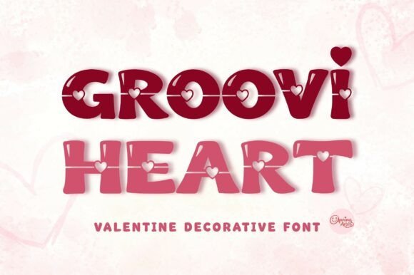 Groovi Heart Font - Featured Image