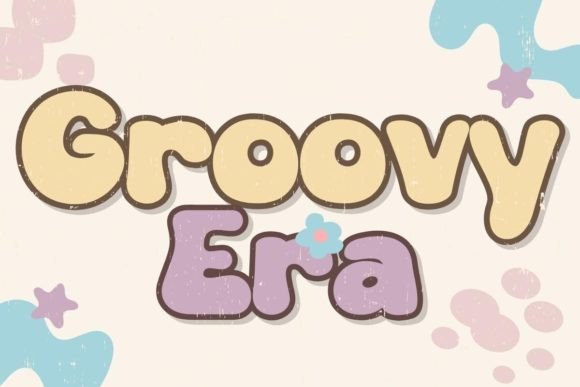 Groovy Era Font - Featured Image