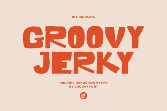 Groovy Jerky Font - Featured Image