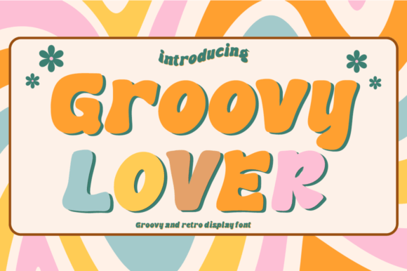 Groovy Lover Font - Featured Image