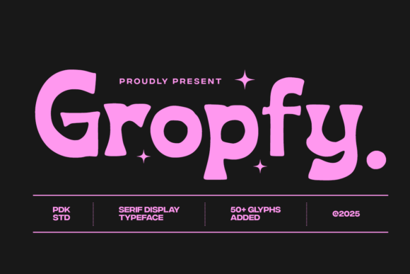 Gropfy Font - Featured Image