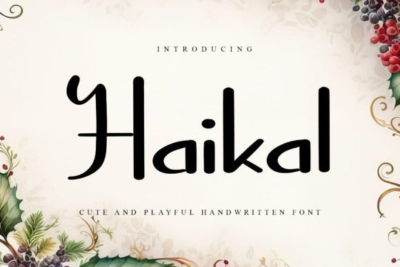 Haikal Font - Featured Image