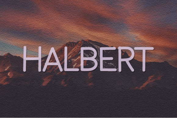 Halbert Font - Featured Image