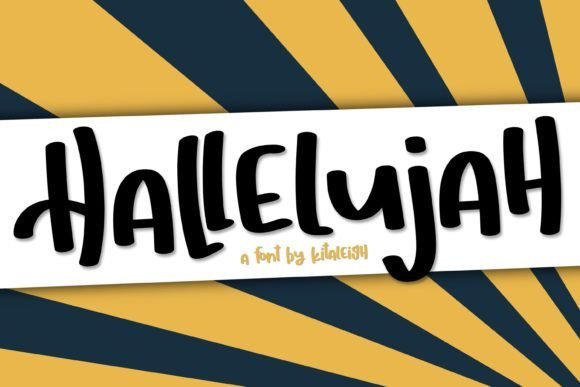 Hallelujah Font - Featured Image
