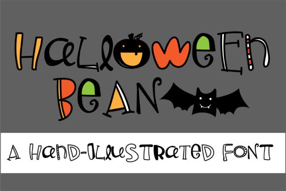 Halloween Bean Font - Featured Image