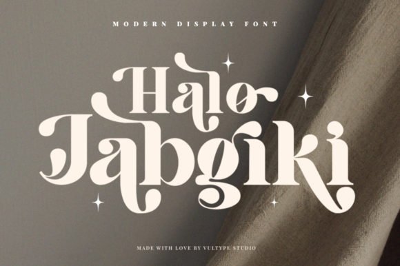 Halo Jabgiki Font - Featured Image