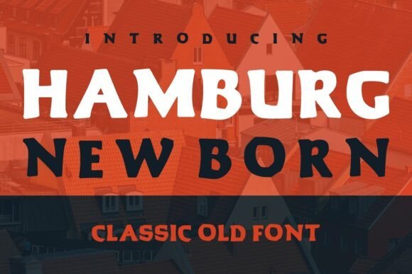 Hamburg New Born Font - Featured Image