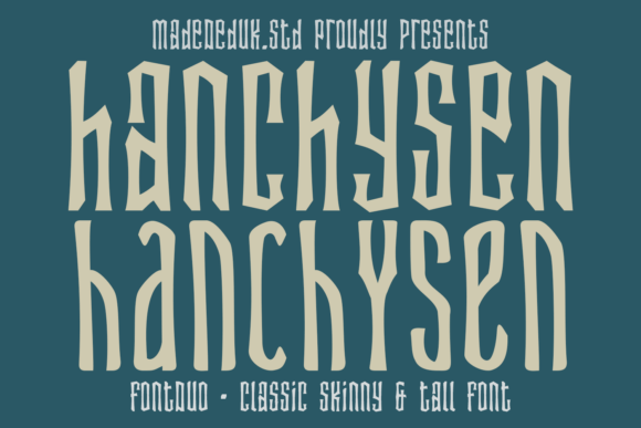 Hanchysen Font - Featured Image