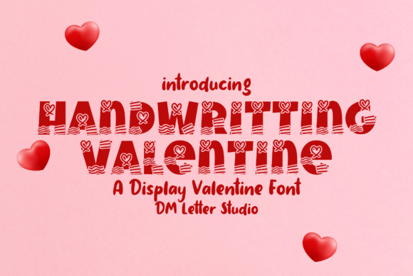 Handwriting Valentine Font - Featured Image