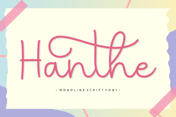 Hanthe Font - Featured Image