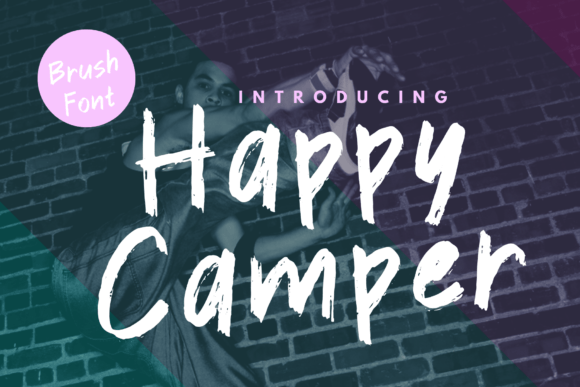 Happy Camper Font - Featured Image